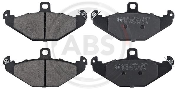 ABS Komplet kočionih obloga, disk-kočnica