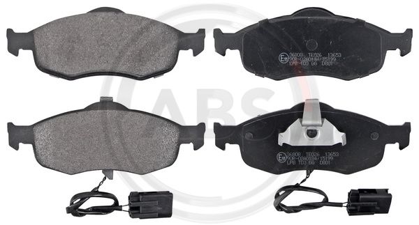 ABS Komplet kočionih obloga, disk-kočnica