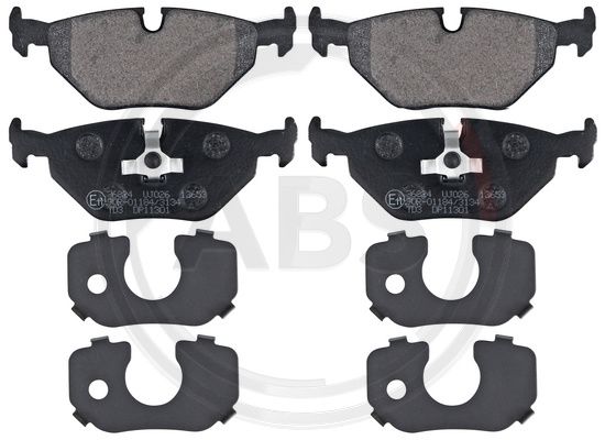 ABS Komplet kočionih obloga, disk-kočnica