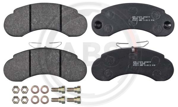 ABS Komplet kočionih obloga, disk-kočnica