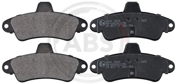 ABS Komplet kočionih obloga, disk-kočnica