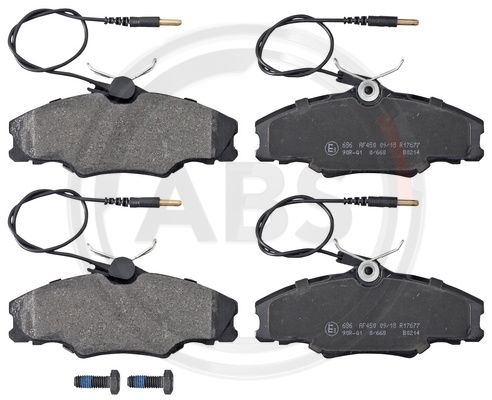 ABS Komplet kočionih obloga, disk-kočnica