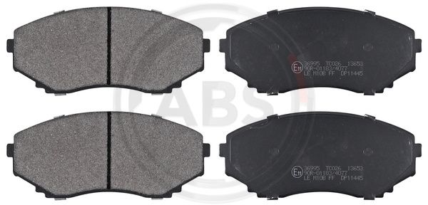 ABS Komplet kočionih obloga, disk-kočnica