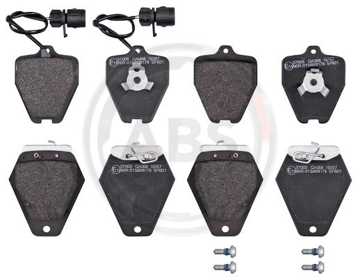 ABS Komplet kočionih obloga, disk-kočnica