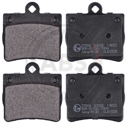 ABS Komplet kočionih obloga, disk-kočnica