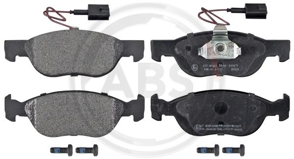 ABS Komplet kočionih obloga, disk-kočnica