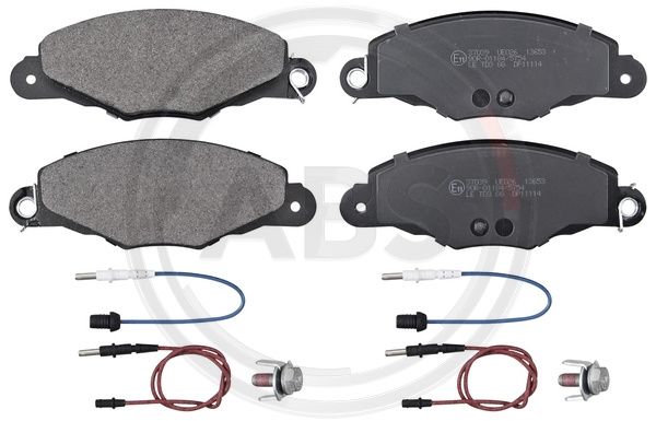 ABS Komplet kočionih obloga, disk-kočnica