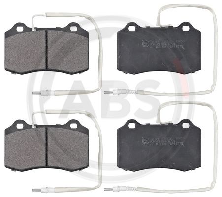 ABS Komplet kočionih obloga, disk-kočnica