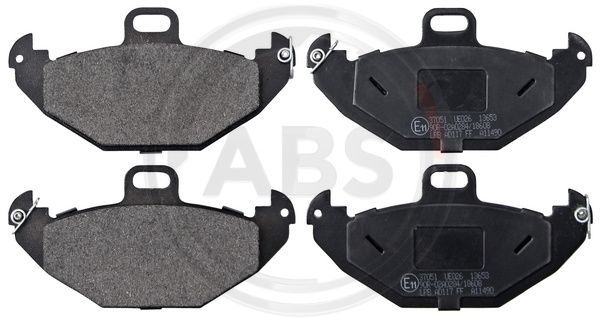 ABS Komplet kočionih obloga, disk-kočnica