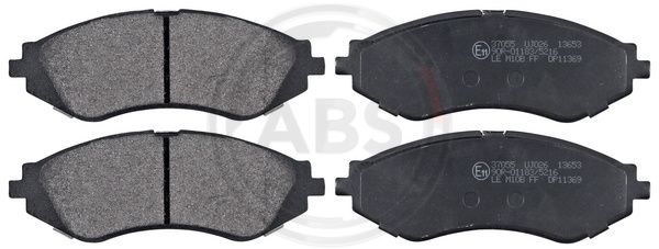 ABS Komplet kočionih obloga, disk-kočnica