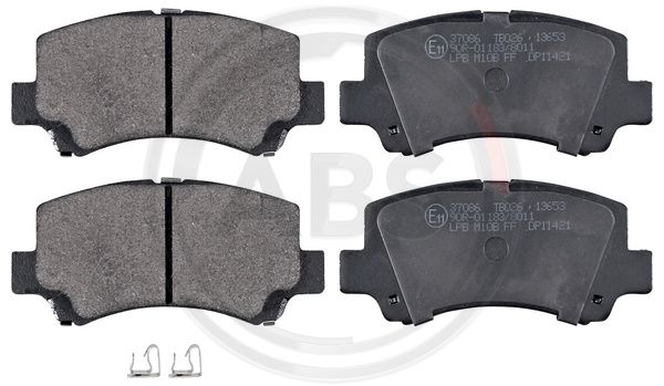 ABS Komplet kočionih obloga, disk-kočnica