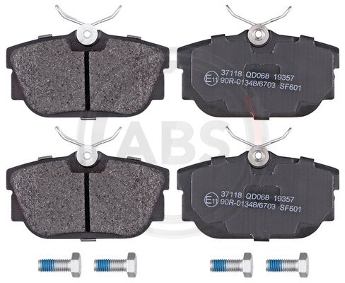ABS Komplet kočionih obloga, disk-kočnica