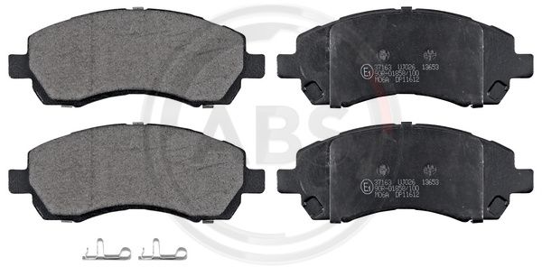 ABS Komplet kočionih obloga, disk-kočnica