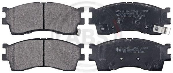 ABS Komplet kočionih obloga, disk-kočnica