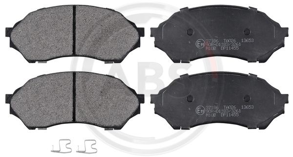 ABS Komplet kočionih obloga, disk-kočnica