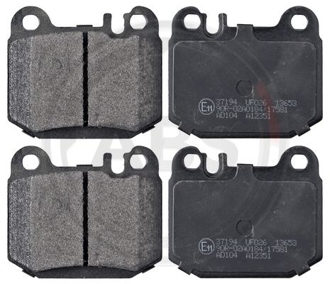 ABS Komplet kočionih obloga, disk-kočnica