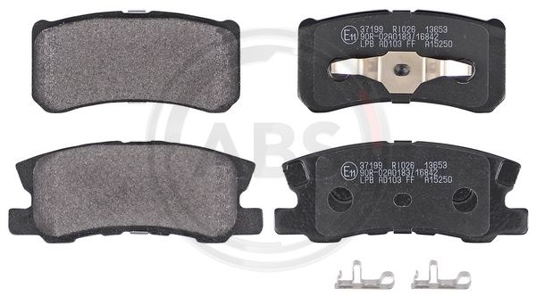 ABS Komplet kočionih obloga, disk-kočnica