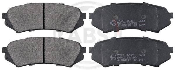 ABS Komplet kočionih obloga, disk-kočnica