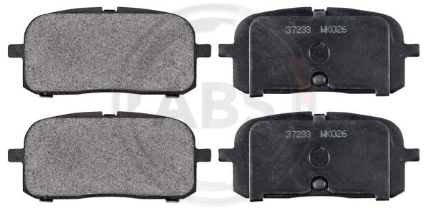 ABS Komplet kočionih obloga, disk-kočnica