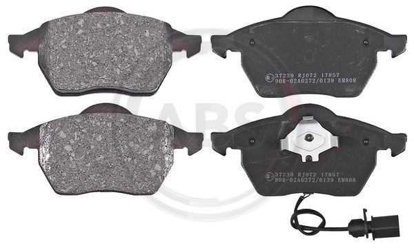 ABS Komplet kočionih obloga, disk-kočnica