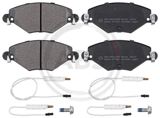 ABS Komplet kočionih obloga, disk-kočnica