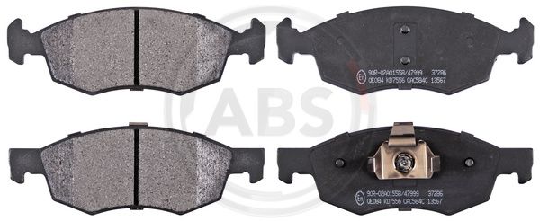 ABS Komplet kočionih obloga, disk-kočnica