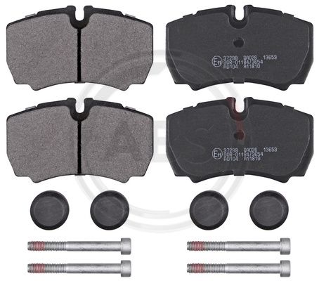 ABS Komplet kočionih obloga, disk-kočnica