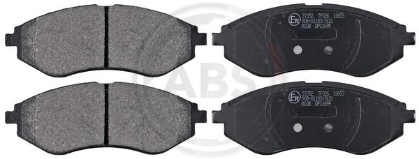 ABS Komplet kočionih obloga, disk-kočnica