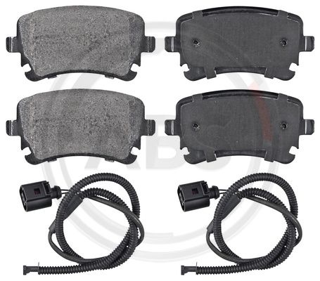 ABS Komplet kočionih obloga, disk-kočnica