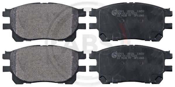 ABS Komplet kočionih obloga, disk-kočnica