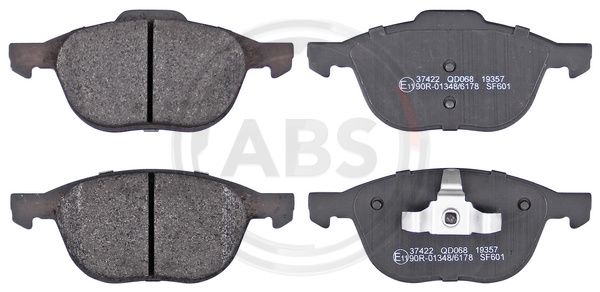 ABS Komplet kočionih obloga, disk-kočnica