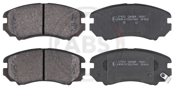 ABS Komplet kočionih obloga, disk-kočnica