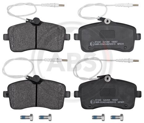 ABS Komplet kočionih obloga, disk-kočnica