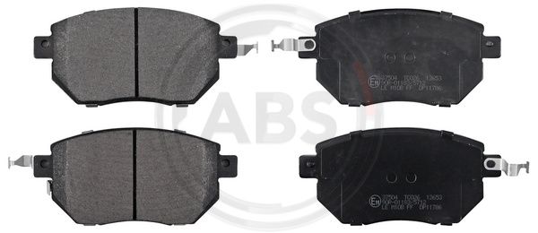 ABS Komplet kočionih obloga, disk-kočnica