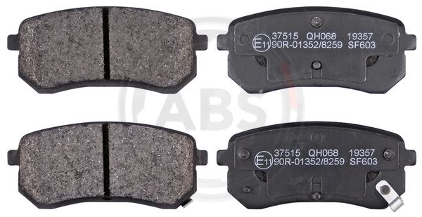 ABS Komplet kočionih obloga, disk-kočnica