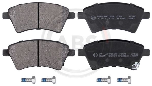 ABS Komplet kočionih obloga, disk-kočnica