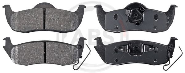 ABS Komplet kočionih obloga, disk-kočnica