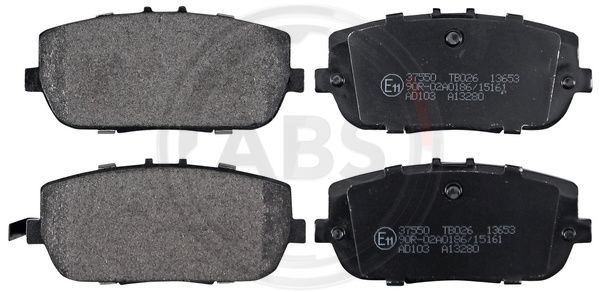 ABS Komplet kočionih obloga, disk-kočnica