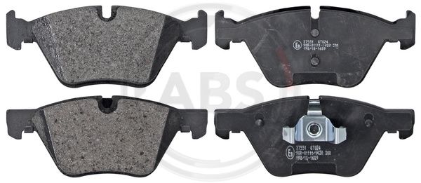 ABS Komplet kočionih obloga, disk-kočnica