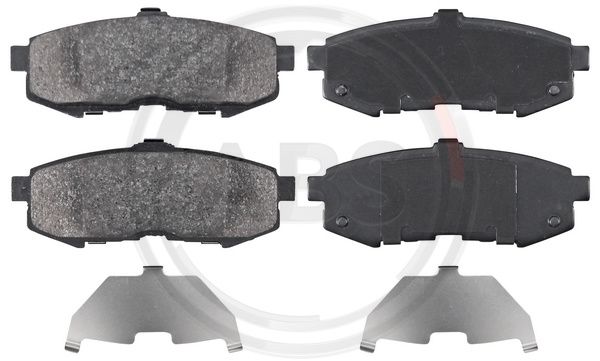 ABS Komplet kočionih obloga, disk-kočnica