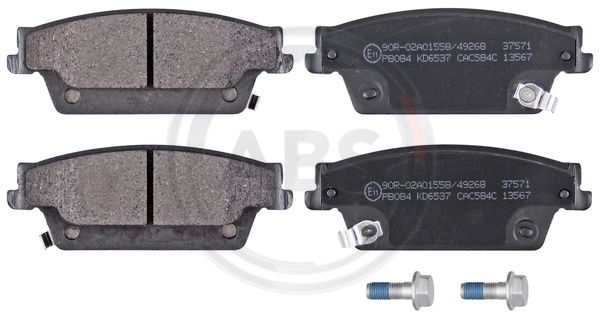 ABS Komplet kočionih obloga, disk-kočnica