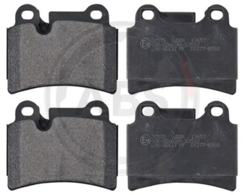 ABS Komplet kočionih obloga, disk-kočnica