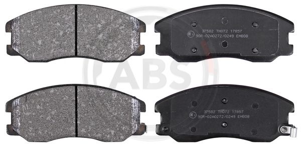 ABS Komplet kočionih obloga, disk-kočnica