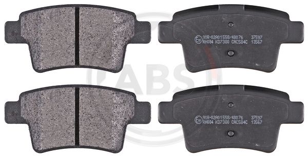 ABS Komplet kočionih obloga, disk-kočnica