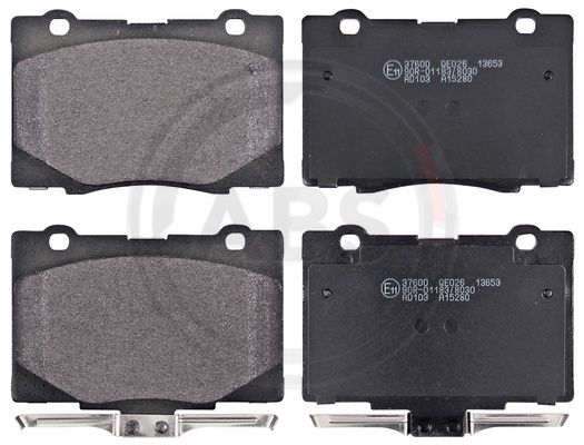 ABS Komplet kočionih obloga, disk-kočnica