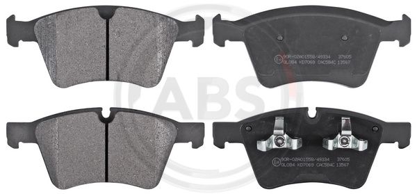 ABS Komplet kočionih obloga, disk-kočnica