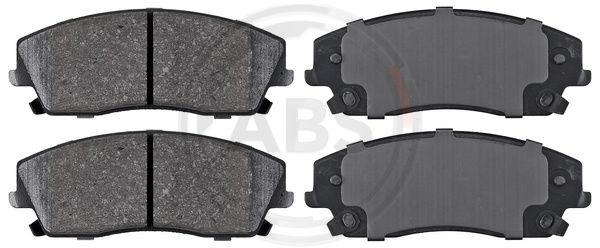 ABS Komplet kočionih obloga, disk-kočnica