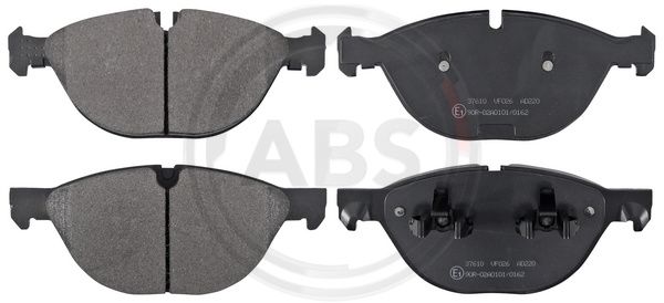 ABS Komplet kočionih obloga, disk-kočnica