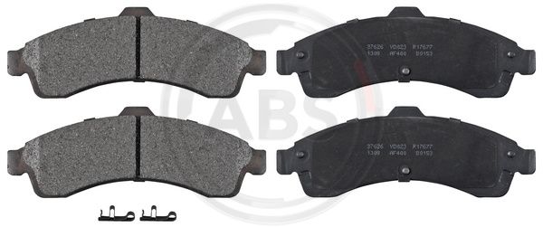 ABS Komplet kočionih obloga, disk-kočnica