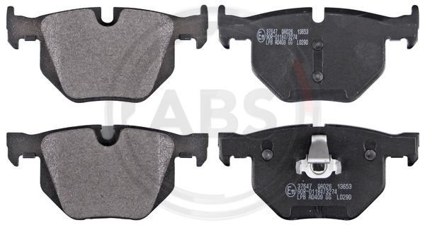 ABS Komplet kočionih obloga, disk-kočnica